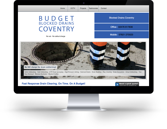 Budget Blocked Drains Coventry